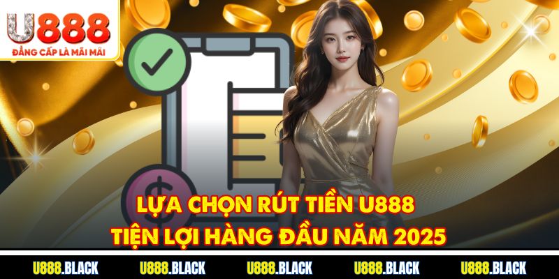 Lựa chọn rút tiền U888 tiện lợi hàng đầu năm 2025